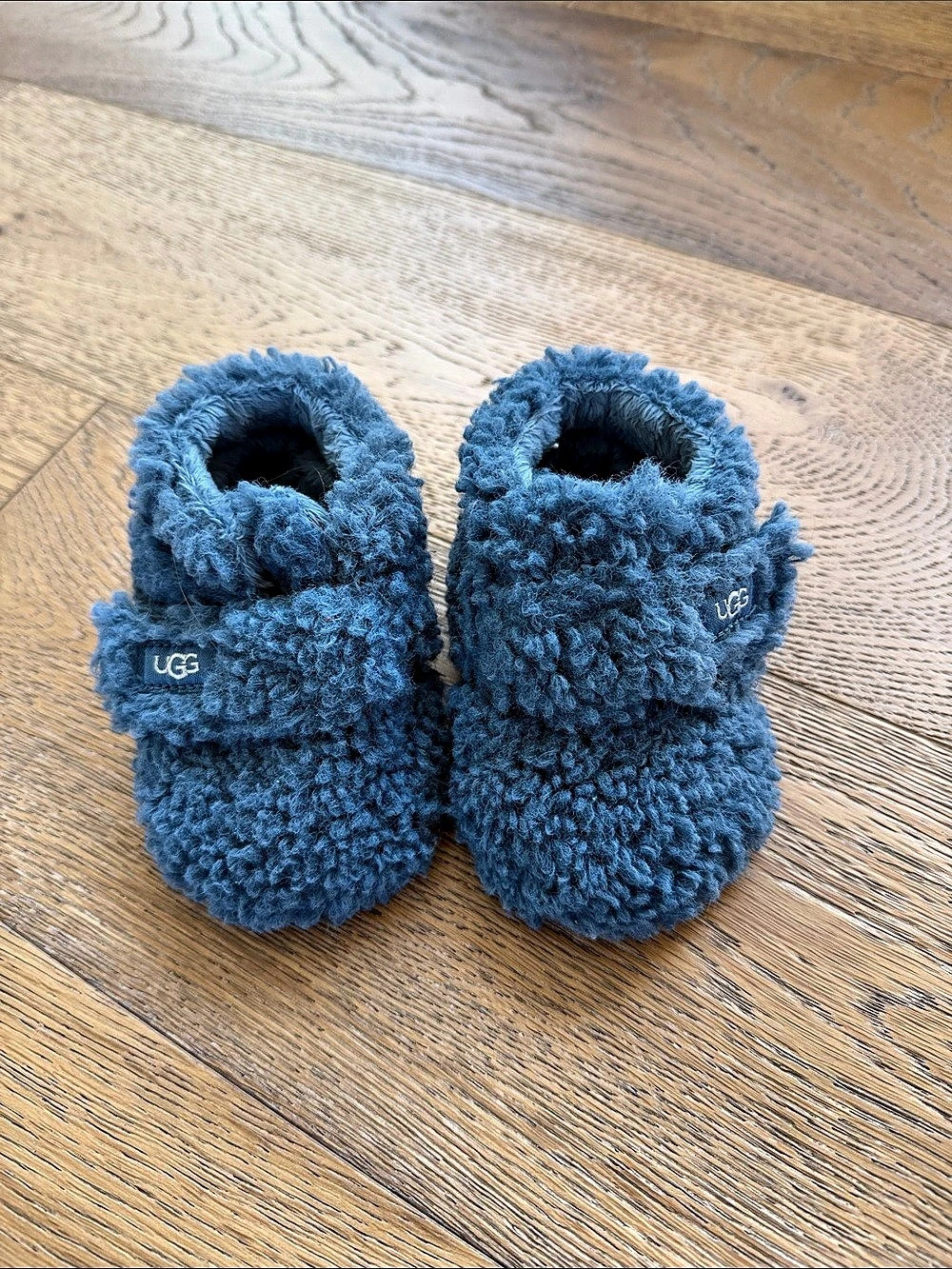 UGG Blue Sherpa Baby Shoe